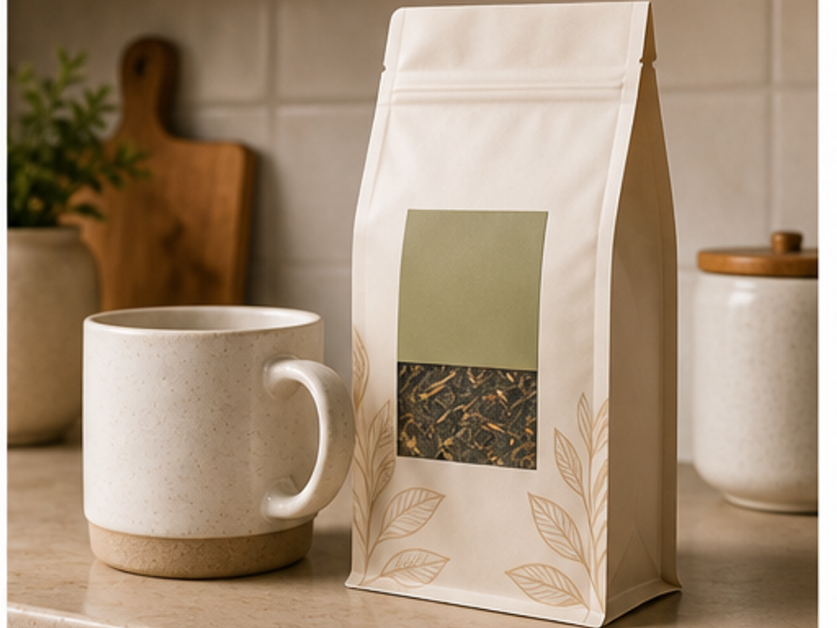 AI product background generator sample image: Kitchen counter