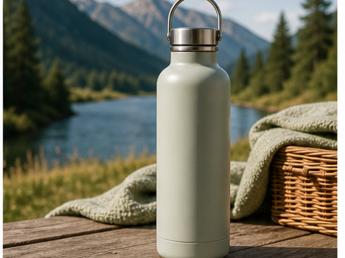 AI product background generator sample image: Outdoor lifestyle