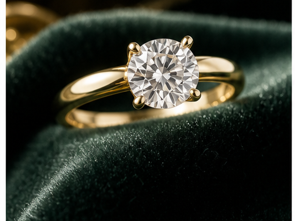 AI product photography prompts sample image: Jewelry macro prompt