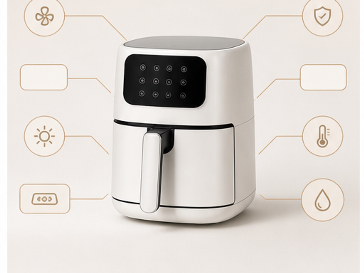 AI product photography prompts sample image: Amazon infographic prompt
