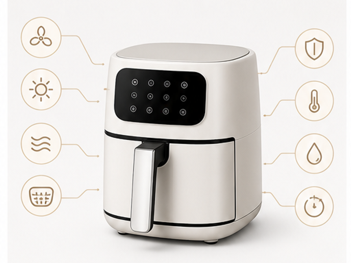 Amazon product infographic generator sample image: Feature callouts