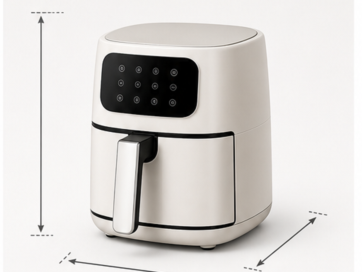 Amazon product infographic generator sample image: Size diagram